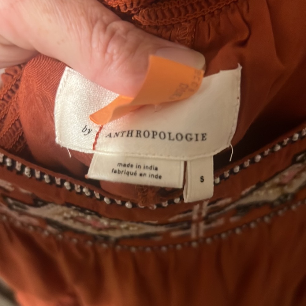 Anthropologie boho long skirt. Sz sm. - Picture 2 of 4